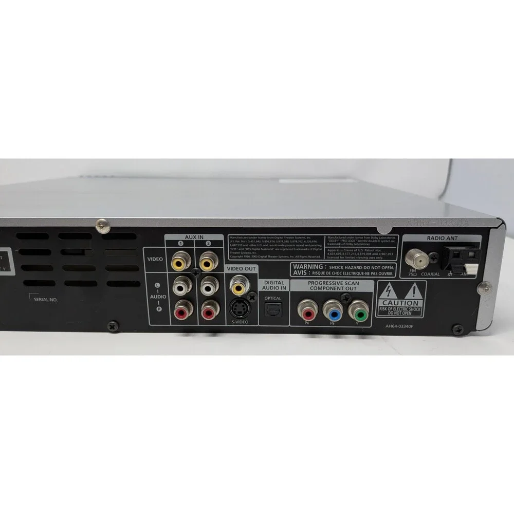 Samsung HT-WP38 5-Disc DVD Changer Receiver 5.1 Home Theater 800W Tested Works